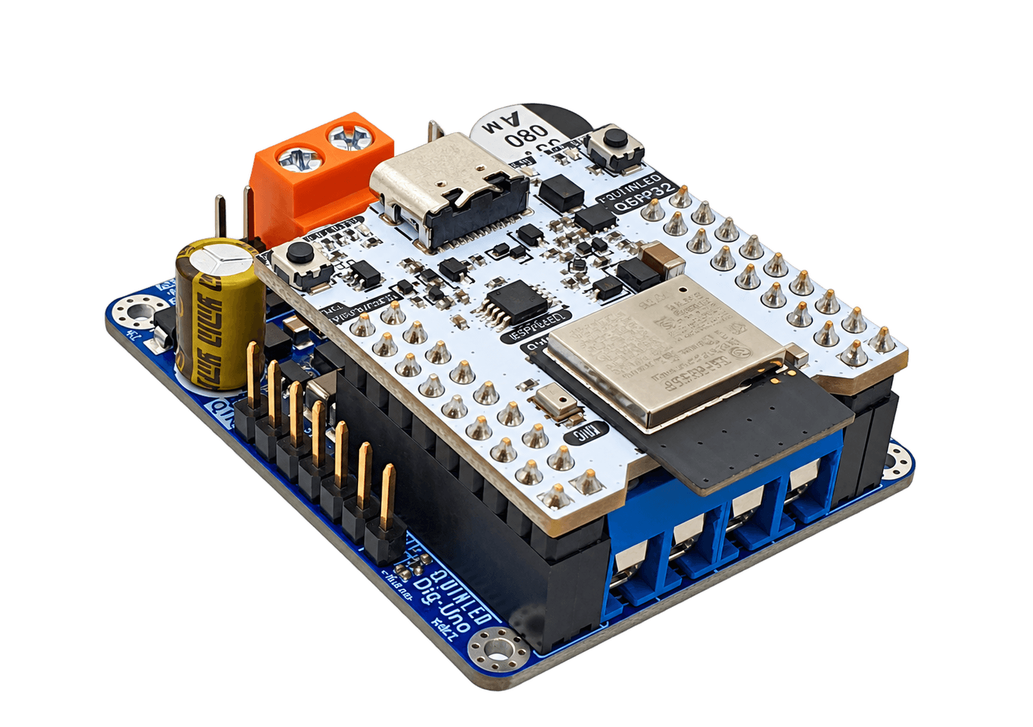 QuinLED Dig-Uno v4 – intern WiFi-antenne