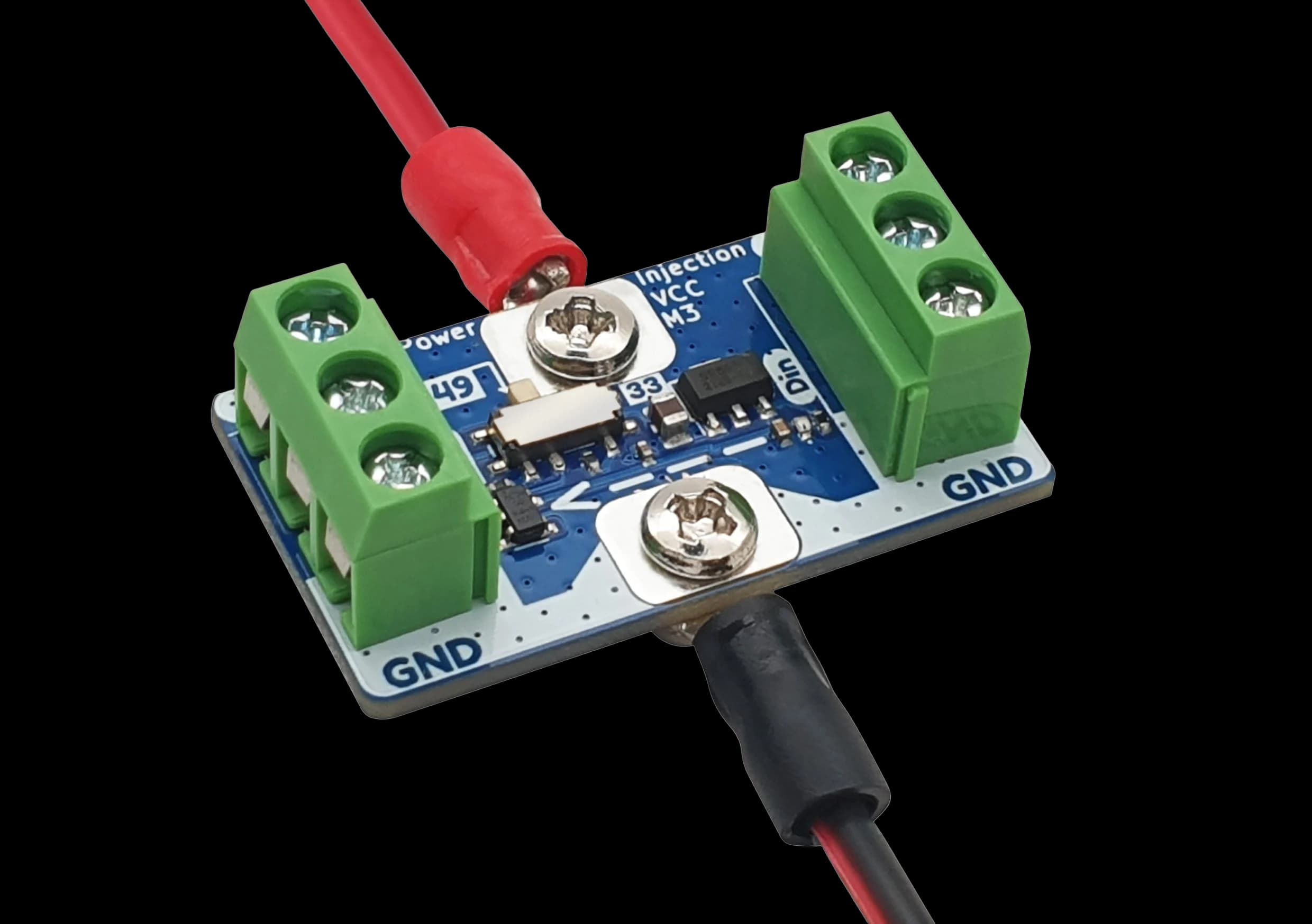 QuinLED Data-Booster – signalforsterker for adresserbare LED-er